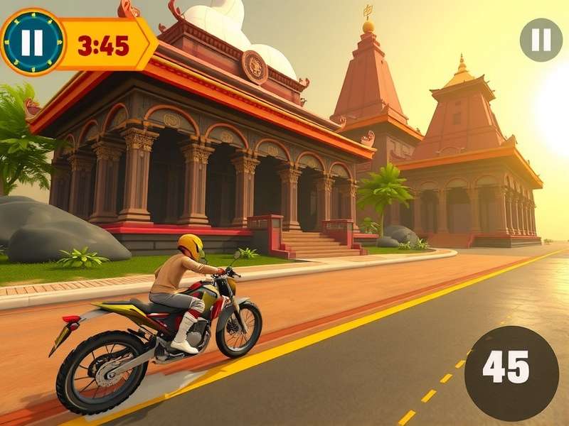 Temple Legend Racer gameplay screenshot